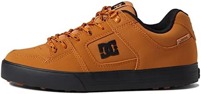 DC Men's Skateboard, Skate Shoe, WHEAT