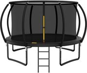 ARMY VANCA 16 FT Outdoor Trampoline with Enclosure Net