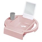 Rotho Babydesign Kiddy Wash Children's Washbasin, to be Attached to The Edge of The Bathtub, 38.7 x 38.2 x 10 cm,