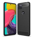 Amazon Brand - Solimo Back Cover Case for Motorola Moto G 5G | Compatible for Motorola Moto G 5G Back Cover Case | 360 Degree Protection | Soft and Flexible (TPU | Matte Black)