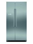Siemens KA93NVIFP American Fridge Freezer with noFrost, bigCapacity, antiFingerprint, iceTwister, varioZone, safetyGlass shelves, holidayMode, 178.7x90.8cm, Silver, iQ300, Freestanding