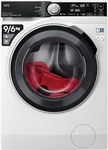 AEG 7000 Series Washer Dryer 9 kg Wash/6kg Dry Load LWR7596O5U, UniversalDose Prosteam Freestanding Washer Dryer using 96% less water, 1600rpm Spin, Energy Class A, White