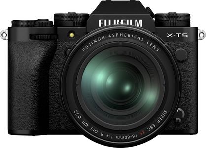 Fujifilm X-T5 Mirrorless Camera, Black with XF 16-80mm Lens