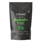 STAMIO Baelpatra Powder 750 gm | Bilva Leaves, Bel Patra/Leaf, Aegle marmelos | Digestive Health | Diabetes | In Pouch 26.46 oz