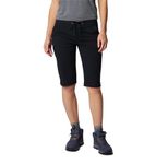 Columbia Women's Anytime Outdoor Long Short, Water & Stain Repellent Black