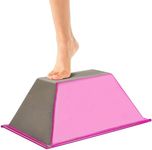 Poen Stunt Training Stand Cheerleading Balance Trainer Cheer Flyer Stand Balance and Flexibility Trainer for Flexibility Core Strength and Conditioning Promotes Kids Adults (Pink)