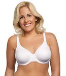 EXQUISITE FORM 9675094 Women's Fully Lined Underwire Full Coverage Bra White