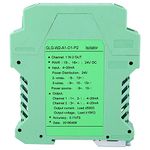 YWBL-WH DC 24V Current Isolator Transmitter 4-20mA PLC Detect Conditioner(One in and Two Out 4-20mA to 4-20mA)