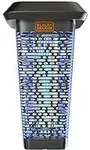 BLACK+DECKER Bug Zapper & Fly Trap-Mosquito Repellent- Gnat Killer Indoor & Outdoor Electric UV Bug Catcher for Insects- 2 Acre Coverage for Home, Deck, Garden, Patio Commercial Strength