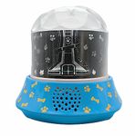 Lexibook, Paw Patrol, Nightlight with Speaker, Projections of The Paw Patrol Universe, Kaleidoscopic Lights on The Ceiling, Speaker with Auxiliary Plug, Rechargeable, NLJ035PA