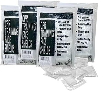 MCR Medical Pack of 200 CPR Training Shields, Individually Wrapped, MCRTS-200