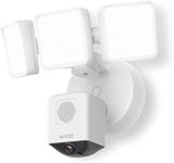 WYZE Floodlight Camera Pro, PCMag Editors' Choice 3000-Lumen LEDs, 2.5K HD Outdoor Security Camera, 180° Wide View, Motion Detection, Color Night Vision, Works with Alexa & Google, Free Expert Setup