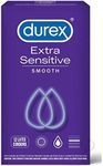 Durex Condom Extra Sensitive Smooth Condoms 12ct. (Pack of 1)