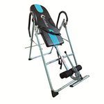 Kemket Inversion Table Back Therapy Fitness Reflexology Heavy Duty Equipment - Inversion Table Machine With Comfort Backrest & Protective Belt Back Stretcher Machine for Pain Relief Therapy