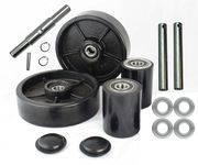 Pallet Jack/Truck Back Complete Wheels Kit Fit BT L 2000-U, BT L 2300-U, LHM 230 Wheels Set with Axles, Fasteners.