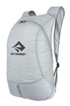 Sea to Summit - Ultra-Sil Day Pack 20L - Water-Resistant Ultra-Lightweight Backpack - 30D Cordura Fabric - Egg Sized Stuff Sack - 2-Way Zip - For Travel - HighRise Grey - 72g