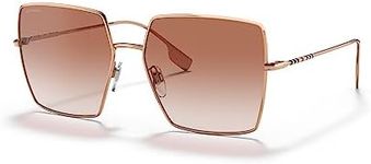 Burberry DAPHNE BE 3133 Rose Gold/Pink Shaded 58/16/140 women Sunglasses