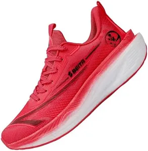 Beita Walking Shoes for Men Training Road Running Shoes Fashion Sneakers Anti Slip, Pink, 8.5