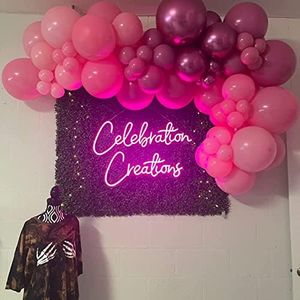 CIONAOR Custom Neon Signs, Handmade Personalised Neon Lights Sign for Wall Decor/Bedroom/Birthday Gift/weddings/events/business logo