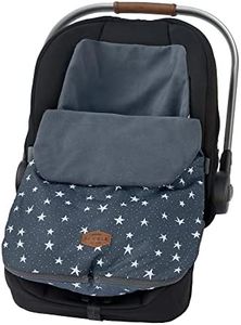 JJ Cole Baby Bundle 365 – Baby Car Seat Cover & Stroller Accessory – Lightweight Baby Bunting for Year Round Comfort
