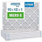 Aerostar 10x12x1 MERV 8 Pleated Air