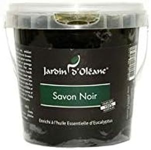 Savon Noir Africain Eucalyptus BIO Huile d'Olive 100% Pure Et Naturel Exfoliant Gommage Pour Corps Visage Et Peau 1 Kg