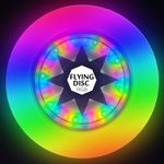 YiYunun LED Flying Disc Glow in The Dark,RGB LED Sports Disc 16 Lighting Modes for Adult Men Boys Teens Toys Birthday Lawn Outdoor Beach Camping Games