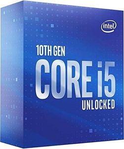 Intel Core i5-10600K CPU 4.1GHz (4.8GHz Turbo) LGA1200 10th Gen 6-Cores 12-Threads 12MB 95W UHD Graphic 630 Retail Box 3yrs Comet Lake ~BX8070811600KF