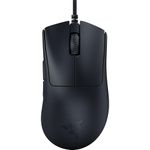 DeathAdder V3 Wired Gaming Mouse: 59g Ultra Lightweight - Focus Pro 30K Optical Sensor - Fast Optical Switches Gen-3 - 8K Hz HyperPolling - 6 Programmable Buttons - Ergonomic- Black-RZ01-04640100-R3M1