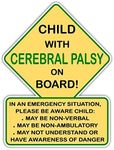 Child with Cerebral Palsy On Board!