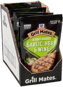 McCormick Grill Mates Garlic, Herb & Wine 30 Minute Marinade, 5 oz (Pack of 6)