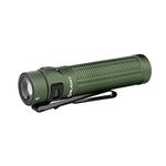 OLIGHT Baton3 Pro EDC Rechargeable Flashlights, 1500 Lumens LED Pocket Flashlight with L-Shape Stand for Camping and Hiking (OD Green, Cool White Light: 5700K~6700K)