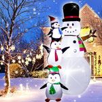 2.43M Christmas Inflatable Snowman 