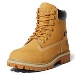 Timberland PRO Women's Direct Attach 6" Steel-Toe Waterproof Insulated Work Shoe, Wheat, 8 Wide