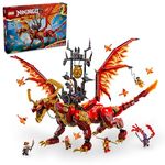 LEGO NINJAGO Source Dragon of Motion Adventure Toy 71822 Building Blocks for 18+ Gift