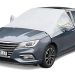 Pivalo Car Windshield Sunshade Cover Foldable Outer Reflective Blocks UV Rays Protection Universal Sun Visor Front Window Protector Shield Compatible with All Cars (Silver, Pack of 1)