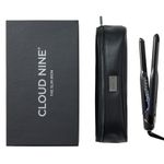 CLOUD NINE The New Slim Iron Hair Straightener | Variable Temperature Control Quick Heat Frictionless Styling | Revive Mode Digital Display 360° Swivel Cord | Mineral Infused Plates | Smooth Sleek