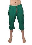 Ucraft "Xlite Rock Climbing Bouldering and Yoga Knickers ¾ Men's and Women's Capri Pants. Lightweight, Stretchy, Breathable - Green - Large