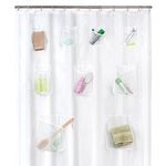 Maytex 50681 Mesh Pockets Shower Curtain Or Liner