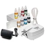 Airbrush Cake Kit with Compressor W