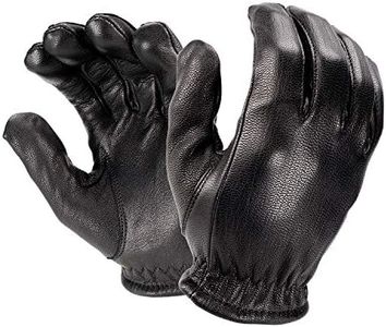 Hatch FM2000 Friskmaster All-Leather, Cut-Resistant Police Duty Glove - Black, Large