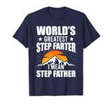 World's Greatest Step Farter I Mean Step Father Stepdad T-Shirt