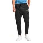 Boldfit Cargo Pant for Men Solid Cargo Joggers for Men & Boys Casual Wear Cargo Pants for Men Regular Fit Cargos for Men Stylish Mens Cargo Pant, Trouser, Lowers for Men - Blue Large