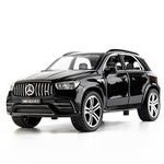 TGRCM-CZ 1:32 Scale Benz AMG GLE 63S SUV Toy Car,Alloy Diecast Pull Back Car Model with Light and Sound Toy Vehicles for Kids Boys Girls Gift(Black)