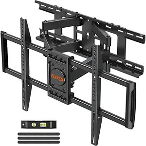 ELIVED TV Wall Mount for Most 37-75 Inch LED LCD OLED TVs, Full Motion TV Mount Fit 16", 18", 24" Studs, Wall Mount TV Bracket Swivel and Tilt Articulating 6 Arms, Max VESA 600x400mm, 99 lbs
