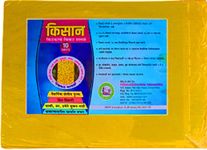 Yellow Sheet Fly Catcher for Farming (25 Sheet - 8 by 6 inch - 20 Yellow and 5 Blue Sheet) | Sheet for use in Garden & Farm