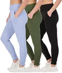 3 Pack: Womens Jogger Yoga Pants Wo