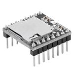 AZDelivery DFPlayer Mini MP3 Player Module Audio Voice Board Shield compatible with Arduino Including E-Book!