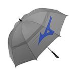 Golfoy Mizuno Tour Twin Canopy Umbrella (Grey/blue)