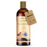 Satthwa Organic Black Seed Oil – Edible - Cold-Pressed, 100% Pure Nigella Sativa Oil, High TQ, Nutrient-Rich for Immune, Hair & Skin Support - 200ml